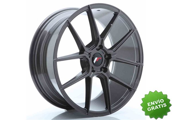 Llanta exclusiva Jr Wheels Jr30 20x8.5 Et40 5x112 Hyper Gray