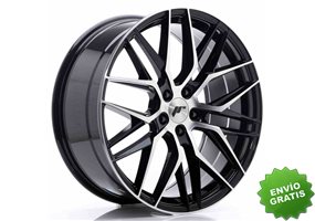 Llanta exclusiva Jr Wheels Jr28 20x8.5 Et40 5x114.3 Gloss Black Machi Ned Face