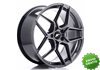 Llanta exclusiva Jr Wheels Jr34 20x9 Et35 5x120 Hyper Black
