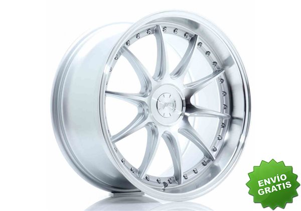 Llanta exclusiva Jr Wheels Jr41 19x9.5 Et12-22 5h Blank Silver Machin Ed Face