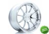 Llanta exclusiva Jr Wheels Jr41 19x9.5 Et12-22 5h Blank Silver Machin Ed Face