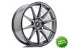 Llanta exclusiva Jr Wheels Jr11 20x8.5 Et35 5h Blank Hyper Gray