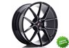 Llanta exclusiva Jr Wheels Jr30 20x8.5 Et20-42 5h Blank Black Brushed  W Tinted Face