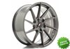 Llanta exclusiva Jr Wheels Jr36 20x9 Et15-38 5h Blank Hyper Gray