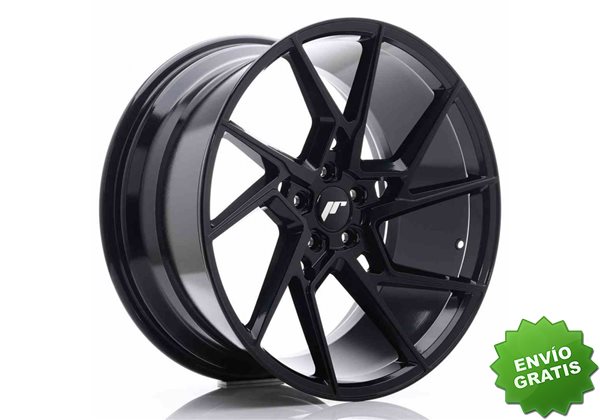 Llanta exclusiva Jr Wheels Jr33 20x10 Et40 5x112 Glossy Black