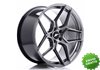 Llanta exclusiva Jr Wheels Jr34 20x10 Et40 5x112 Hyper Black