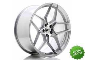 Llanta exclusiva Jr Wheels Jr34 20x10 Et40 5x112 Silver Machined Face
