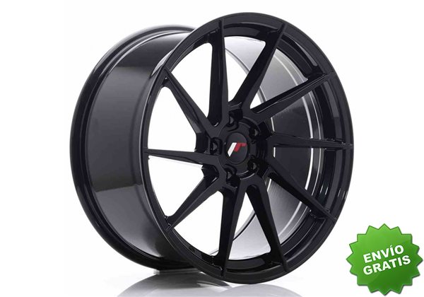 Llanta exclusiva Jr Wheels Jr36 20x10 Et40 5x112 Gloss Black