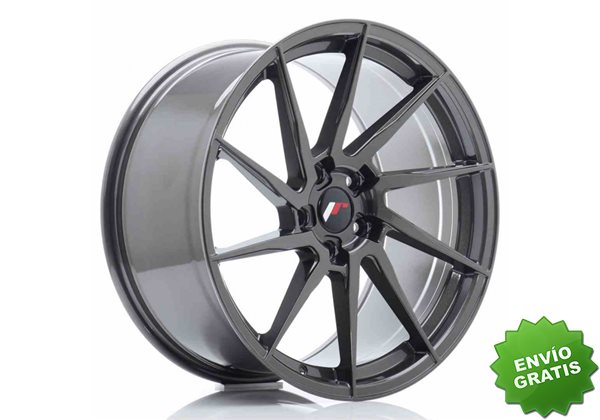 Llanta exclusiva Jr Wheels Jr36 20x10 Et45 5x120 Hyper Gray