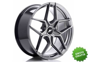 Llanta exclusiva Jr Wheels Jr34 20x9 Et20-40 5h Blank Hyper Black