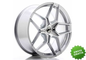 Llanta exclusiva Jr Wheels Jr34 20x9 Et20-40 5h Blank Silver Machined  Face