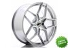 Llanta exclusiva Jr Wheels Jr34 20x9 Et20-40 5h Blank Silver Machined  Face