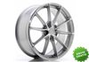 Llanta exclusiva Jr Wheels Jr37 20x8.5 Et20-45 5h Blank Silver Machin Ed Face