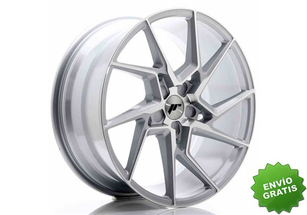 Llanta exclusiva Jr Wheels Jr33 20x9 Et20-48 5h Blank Silver Machined  Face