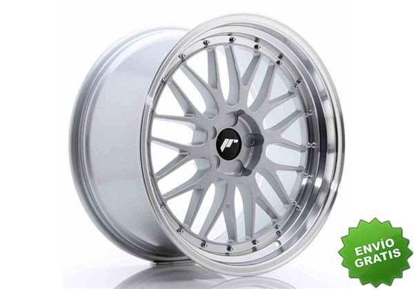 Llanta exclusiva Jr Wheels Jr23 20x10 Et20-38 5h Blank Hyper Silver%2 0w Machined Lip