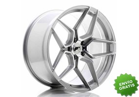Llanta exclusiva Jr Wheels Jr34 20x10.5 Et35 5x120 Silver Machined Fa Ce
