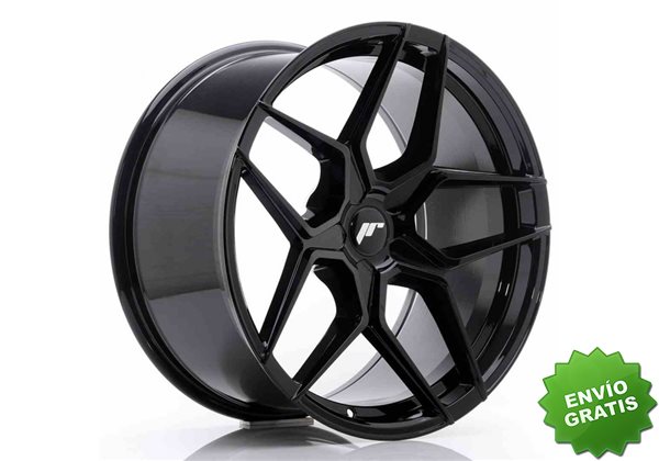 Llanta exclusiva Jr Wheels Jr34 20x10 Et40 5h Blank Gloss Black
