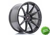Llanta exclusiva Jr Wheels Jr11 20x10 Et40 5h Blank Hyper Gray