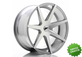 Llanta exclusiva Jr Wheels Jr20 20x10 Et40 5h Blank Silver Machined