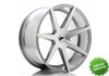 Llanta exclusiva Jr Wheels Jr20 20x10 Et40 5h Blank Silver Machined