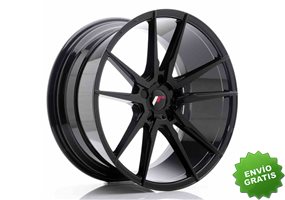Llanta exclusiva Jr Wheels Jr21 20x10 Et40 5h Blank Glossy Black