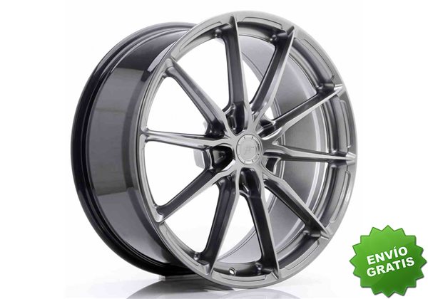 Llanta exclusiva Jr Wheels Jr37 20x9 Et35-45 5h Blank Hyper Black