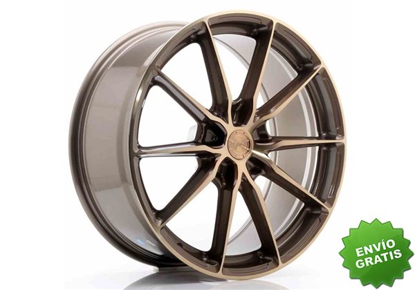 Llanta exclusiva Jr Wheels Jr37 20x9 Et35-45 5h Blank Platinum Bronze
