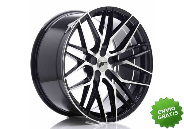 Llanta exclusiva Jr Wheels Jr28 20x10 Et20-40 5h Blank Gloss Black  Machined Face