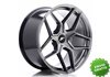 Llanta exclusiva Jr Wheels Jr34 20x10 Et20-40 5h Blank Hyper Black