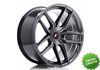Llanta exclusiva Jr Wheels Jr25 20x10 Et20-40 5h Blank Hyper Black