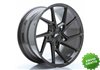 Llanta exclusiva Jr Wheels Jr33 20x10 Et20-40 5h Blank Hyper Gray