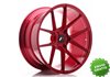 Llanta exclusiva Jr Wheels Jr30 20x10 Et20-40 5h Blank Platinum Red