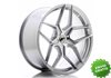 Llanta exclusiva Jr Wheels Jr34 20x10 Et20-40 5h Blank Silver Machine D Face