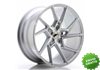 Llanta exclusiva Jr Wheels Jr33 20x10 Et20-40 5h Blank Silver Machine D Face