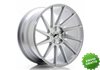 Llanta exclusiva Jr Wheels Jr22 20x10 Et20-40 5h Blank Silver Machine D Face