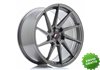 Llanta exclusiva Jr Wheels Jr36 20x10 Et20-45 5h Blank Hyper Gray