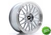 Llanta exclusiva Jr Wheels Jr23 20x8.5 Et20-45 5h Blank Hyper Silver% 20w Machined Lip