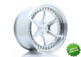 Llanta exclusiva Jr Wheels Jr43 19x11 Et0-25 5h Blank Silver W Machin Ed Face