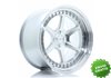 Llanta exclusiva Jr Wheels Jr43 19x11 Et0-25 5h Blank Silver W Machin Ed Face