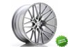 Llanta exclusiva Jr Wheels Jr38 20x10 Et35-45 5h Blank Silver Machine D Face