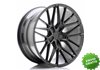 Llanta exclusiva Jr Wheels Jr38 20x10 Et20-45 5h Blank Hyper Gray