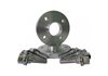 Pareja separadores BC con tornillos planos 4x108 Ø 65,0 T M12x1,25 