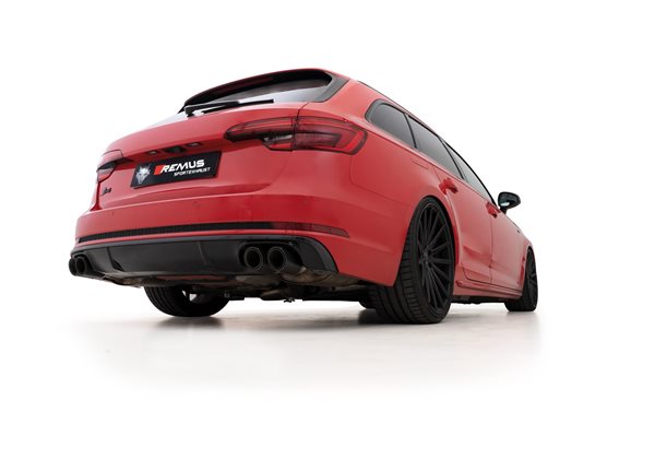 Tubo Escape Remus 045019 0500lr Audi S4 Quattro Avant, Type B8