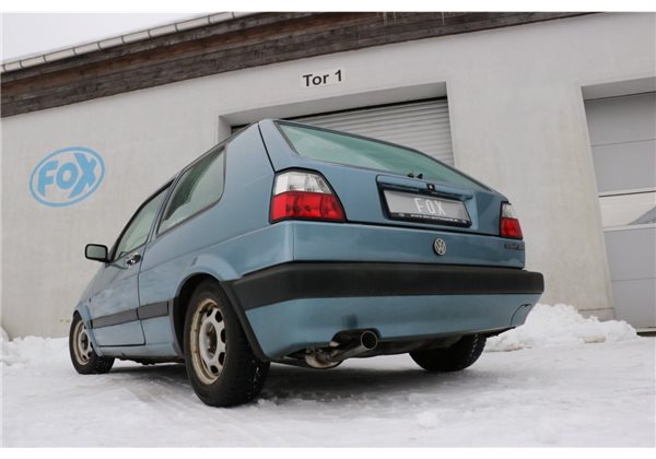 Escape Fox Volkswagen Golf Ii 1,0 - 1,8l + 1,6l D