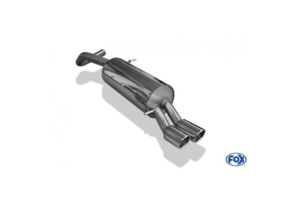 Escape Fox Volkswagen Polo 6r Gt Und Gti 63,5mm