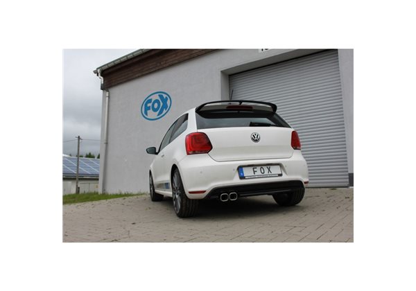 Escape Fox Volkswagen Polo 6r Wrc