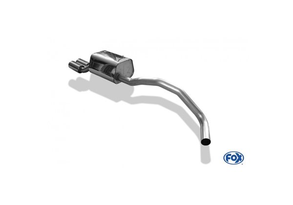 Escape Fox Renault Megane Iii 1,4l - 2,0l 118kw