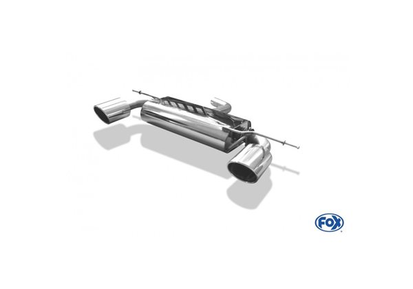 Escape Fox Volkswagen Scirocco 1,4l Tsi + 2,0l Tdi 100/103kw 55er System