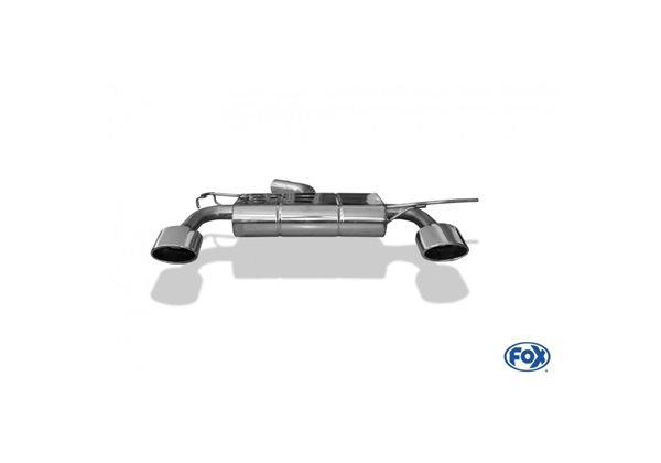 Escape Fox Volkswagen Scirocco 1,4l Tsi + 2,0l Tdi 100/103kw 70er System