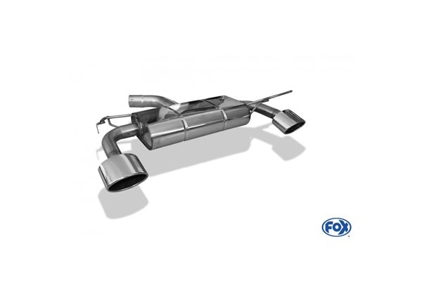 Escape Fox Volkswagen Scirocco 1,4l Tsi + 2,0l Tdi 100/103kw 70er System